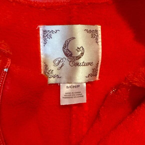 Women's Santa Hooded Jumpsuit Small - Picture 6 of 8